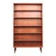Danish design teak bookcase with adjustable shelves, 1960s