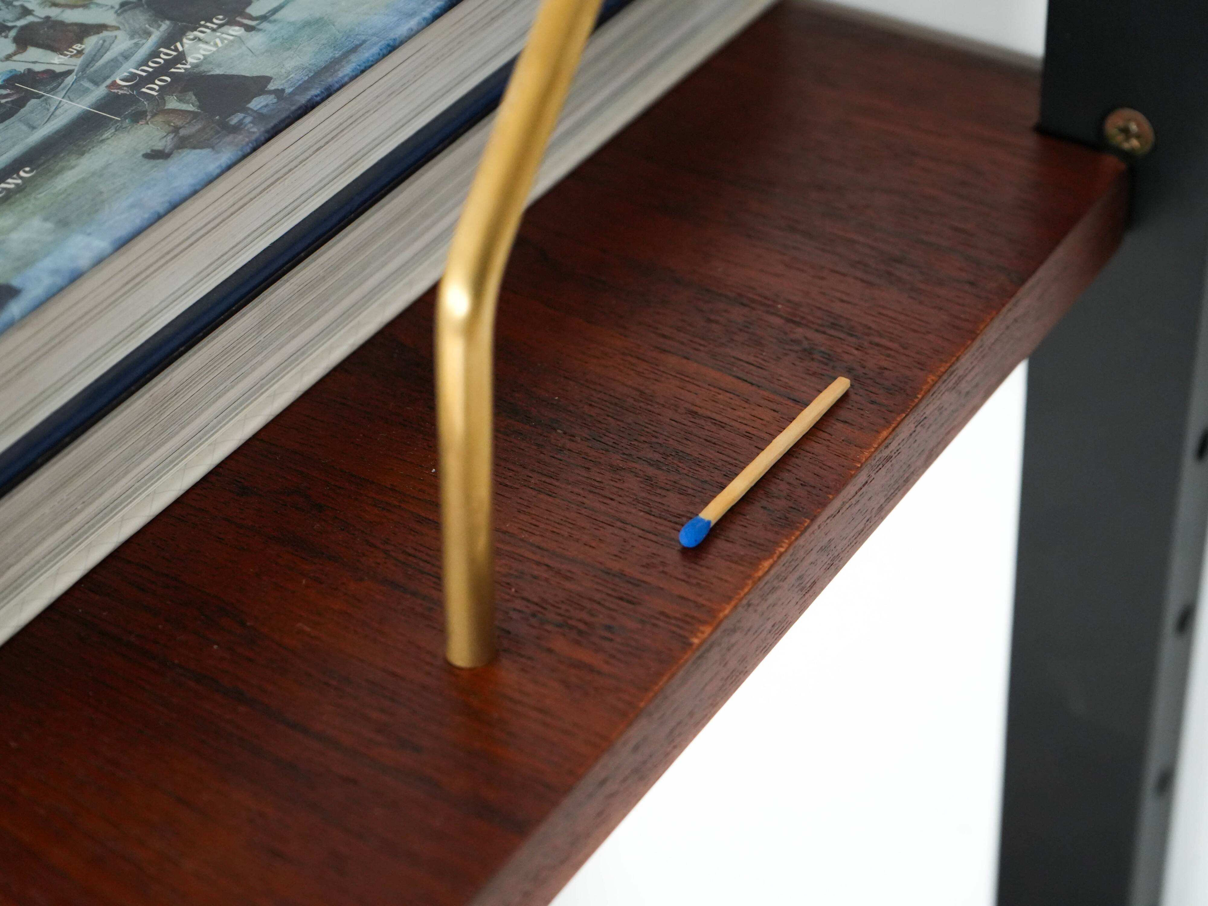 Teak shelving unit, Danish design, 1960s, production: Denmark