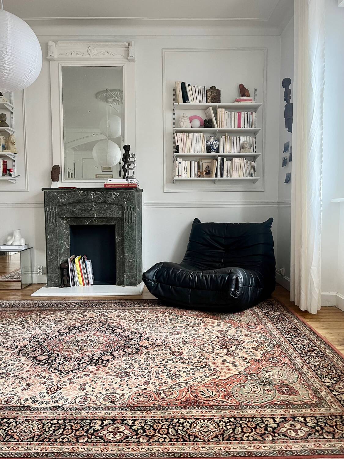 Turkish Uschak carpet in wool