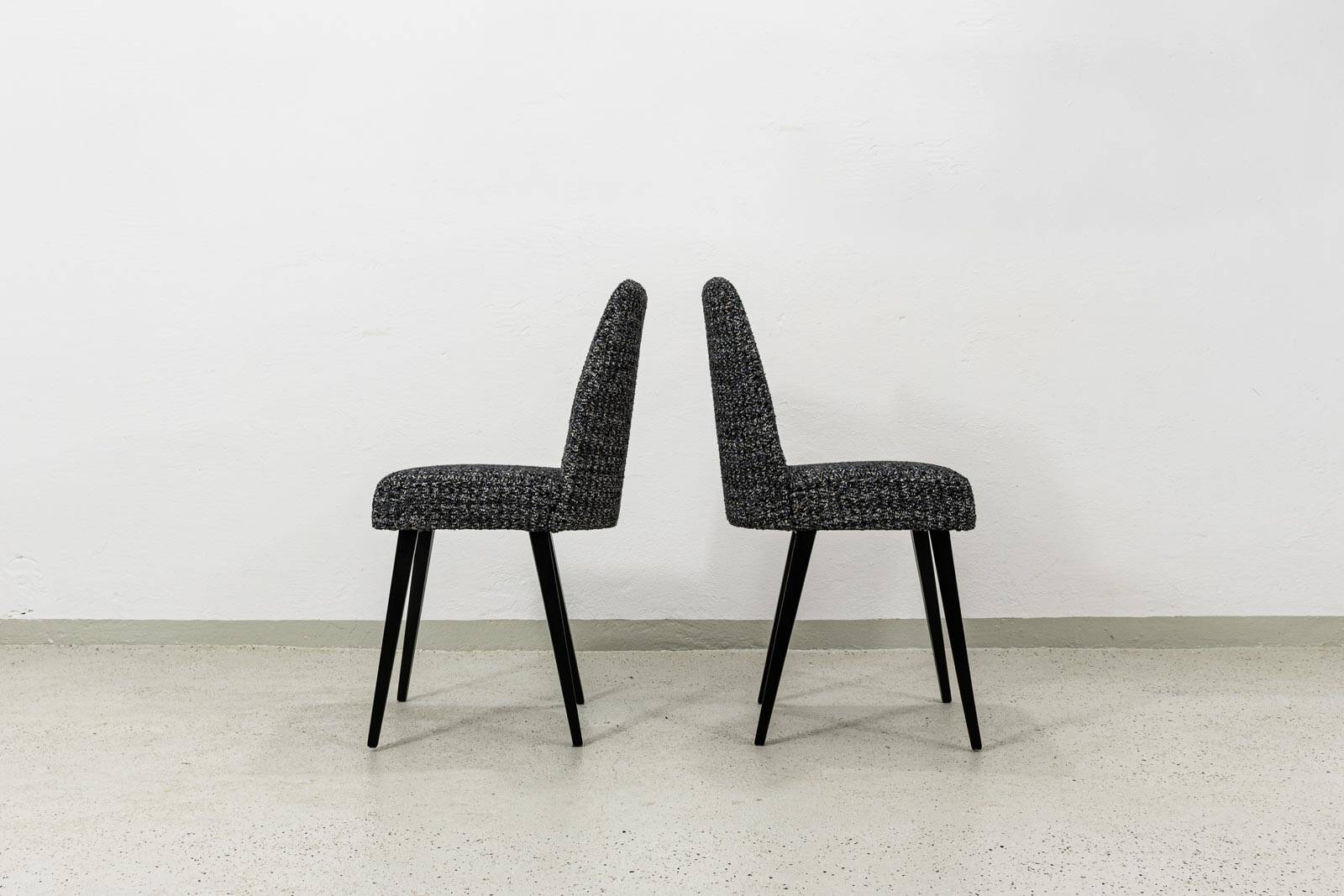 Mid-Century Modern Dining Chairs, Poland, 1960's, Set of 6