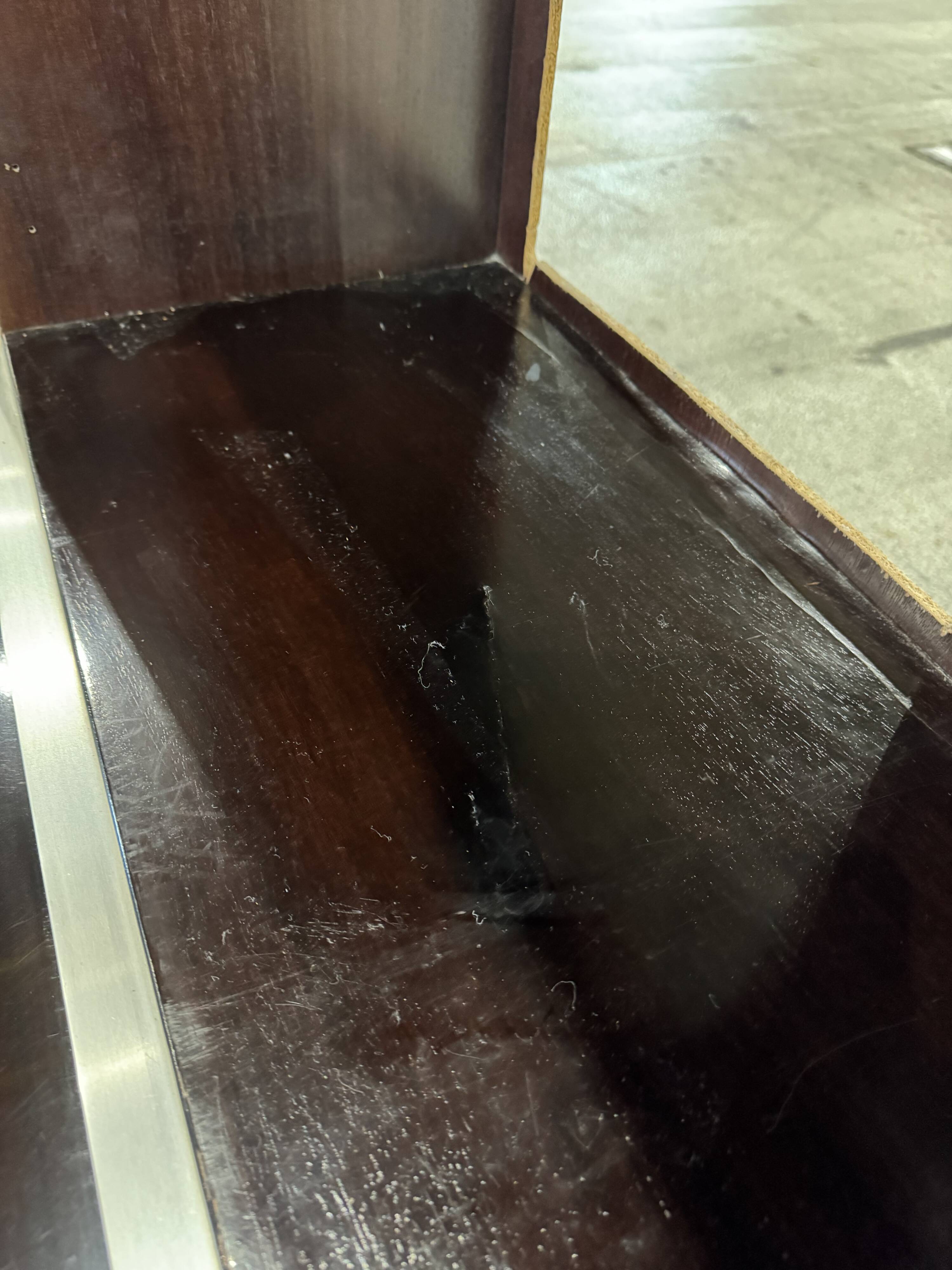 Buffet, meuble de rangement en acajou par Abbondinterni, Italie 1970