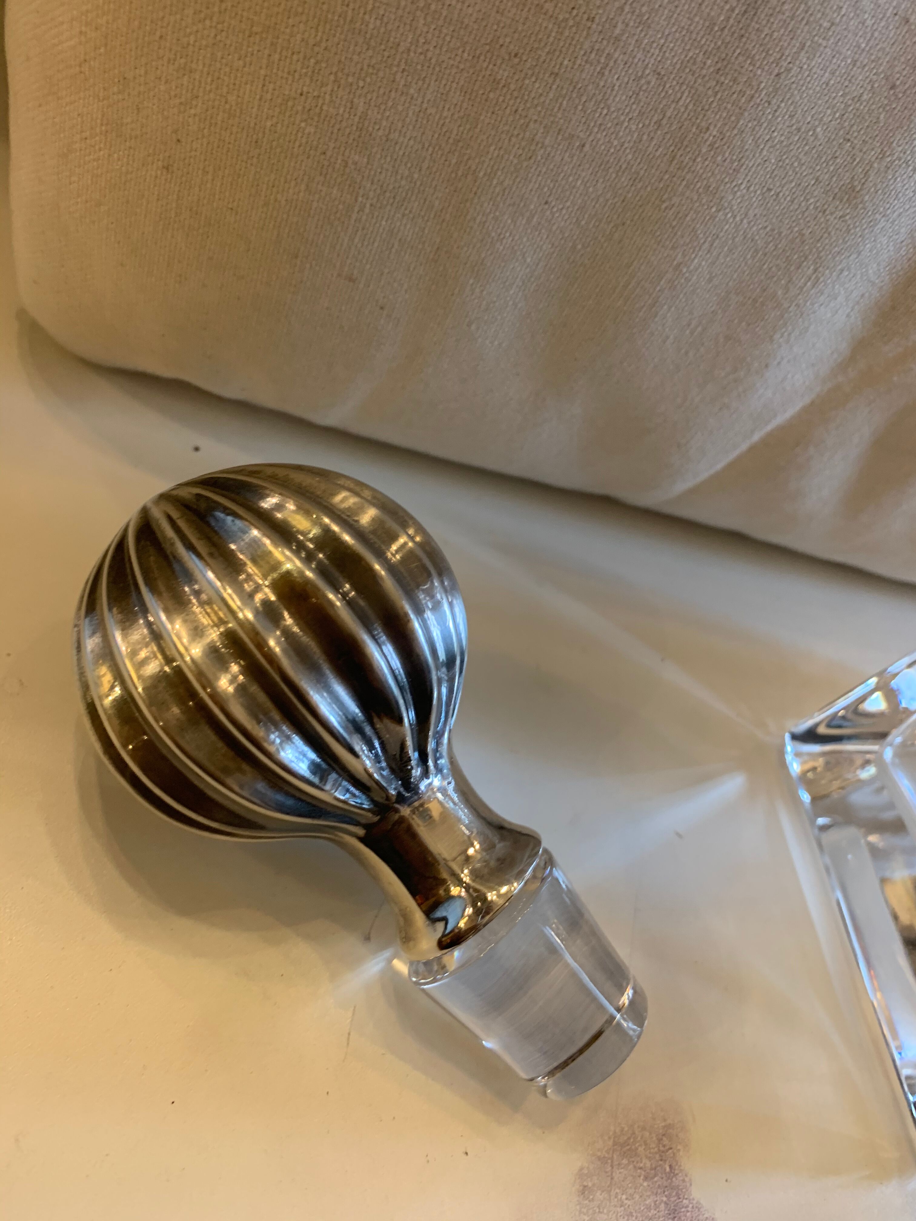 Crystal whisky carafe