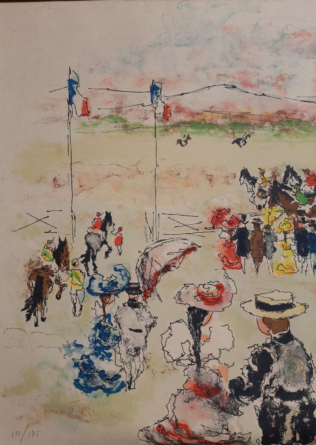 Urban Huchet lithograph (Signed and numbered)