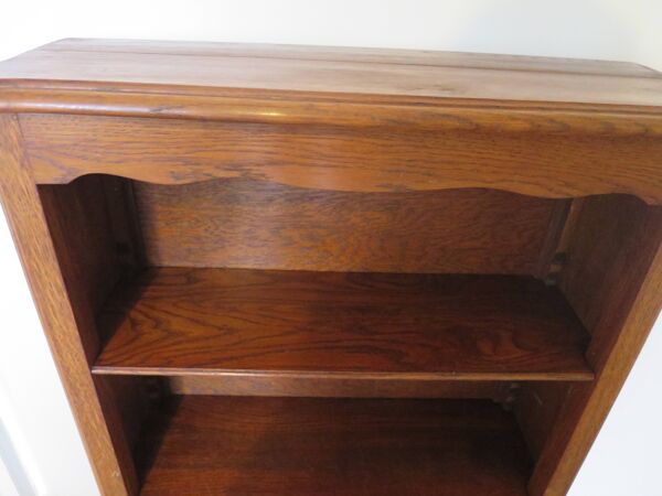 Bibus 3 niveau -chêne - 3 niveaux -Tablettes ajustables -Style Louis XV