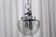 Vintage chrome hanging lamp, 1970s