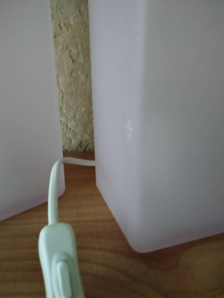 Duo de lampes IKEA GRONO – Rose clair – Design scandinave