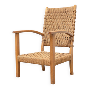 Fauteuil lounge en corde