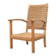 1960s Dutch cord lounge chair