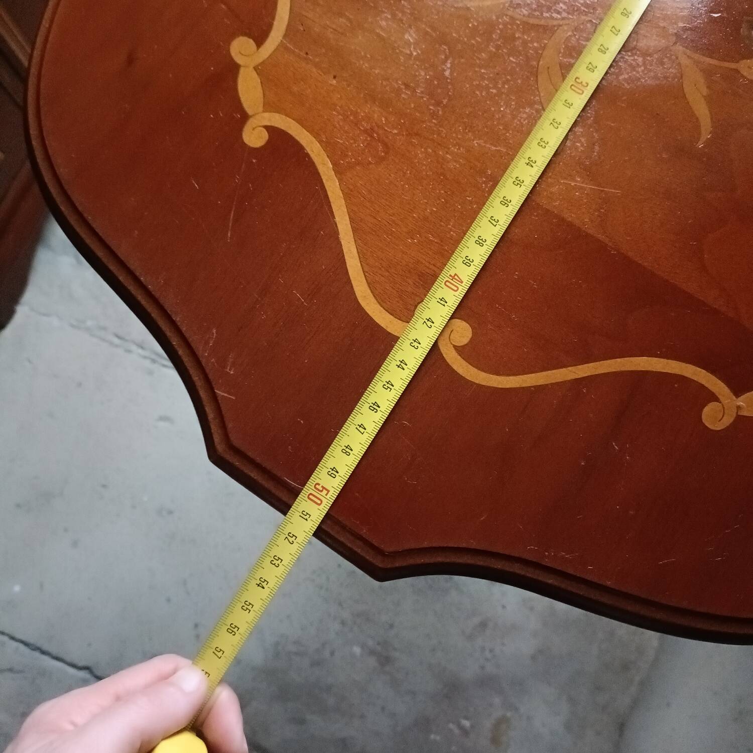 Vintage tripod table.