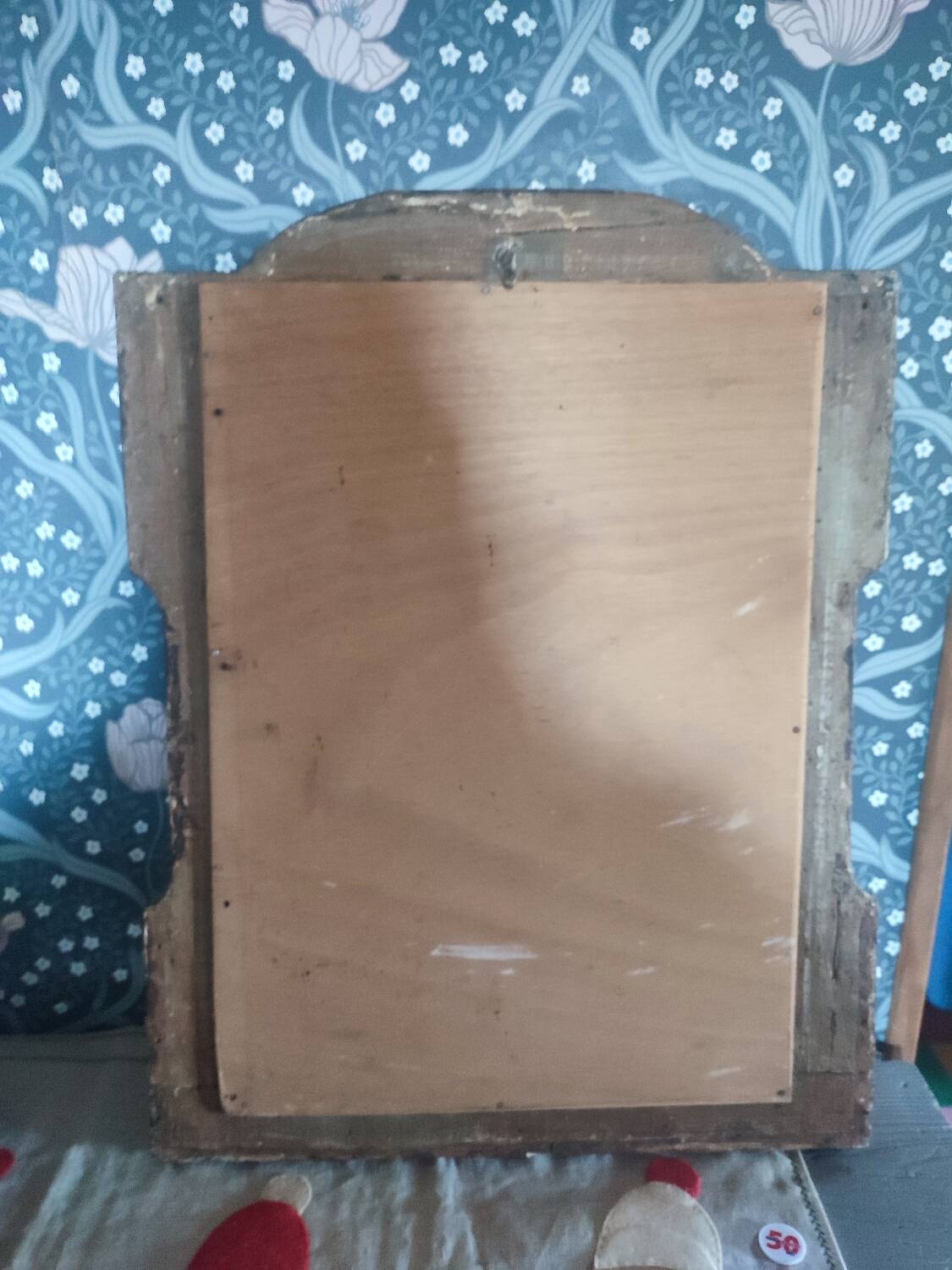 Miroir vintage en bois