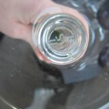 set of 6 crystal glasses saint louis model bubbles
