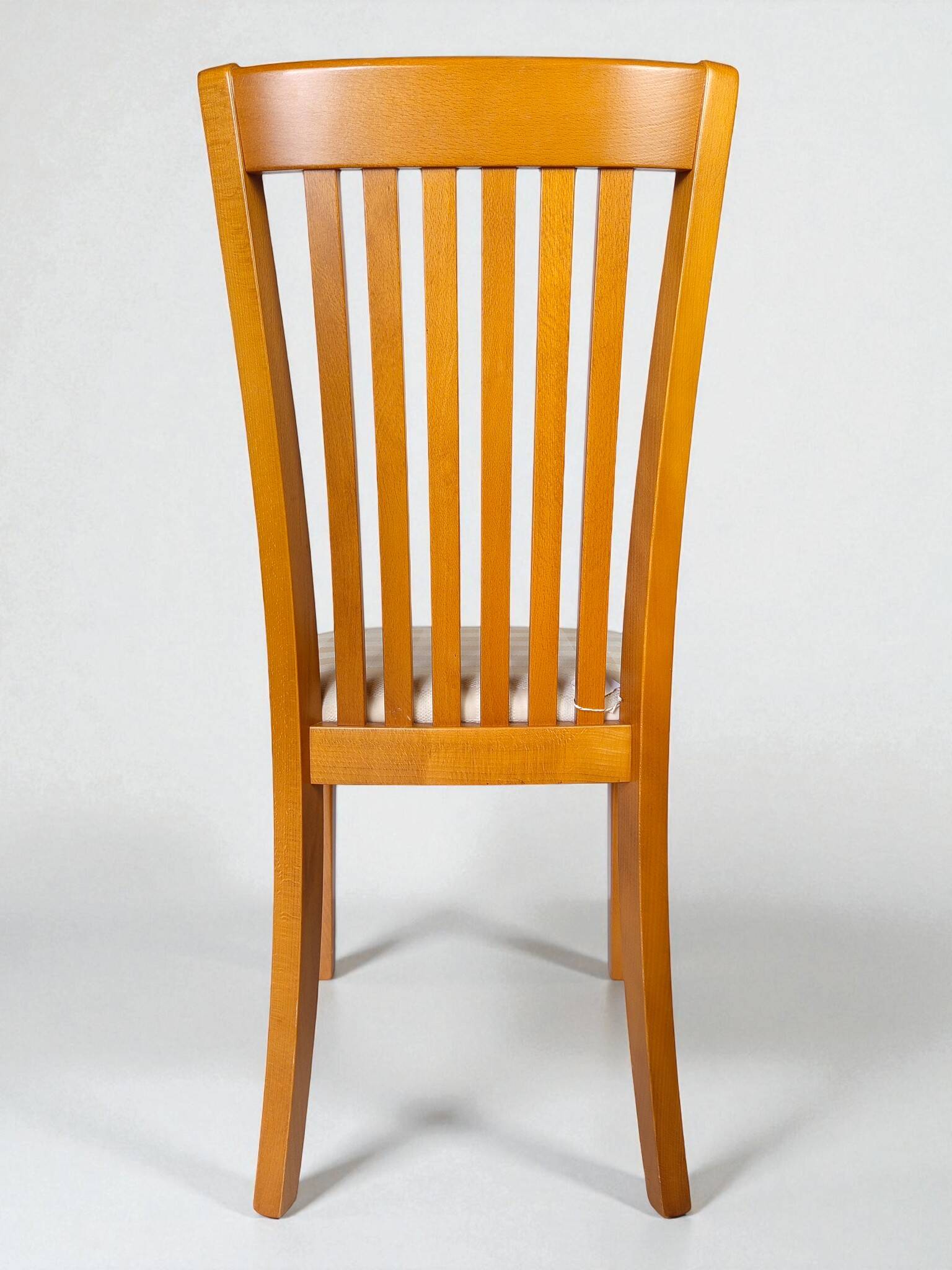 Set of 6 beechwood chairs