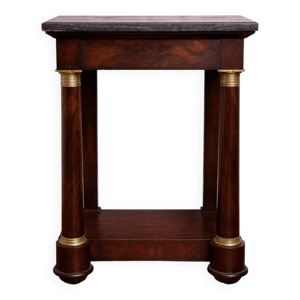 Console / Table d’appoint - acajou