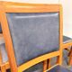 Vintage Set of 6 Solid Wood & Leather Chairs – FOLRM 75 by Andreas Hansen (Price is for 6)