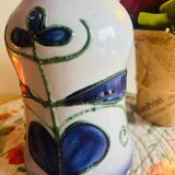 Vintage German ceramic Strehla vase