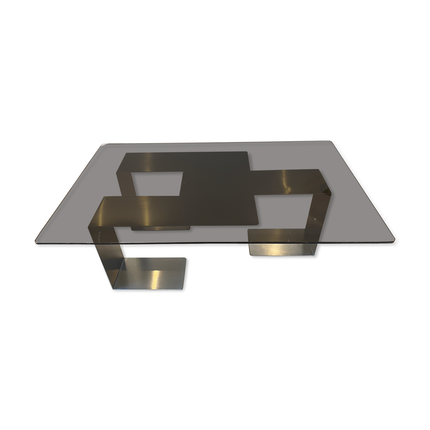 Table basse "Colima" de Jean-Pierre Mesmin pour Bioject. 1970