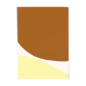 Affiche sérigraphie dune 2