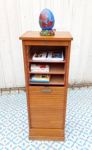 Filing cabinet, curtain furniture