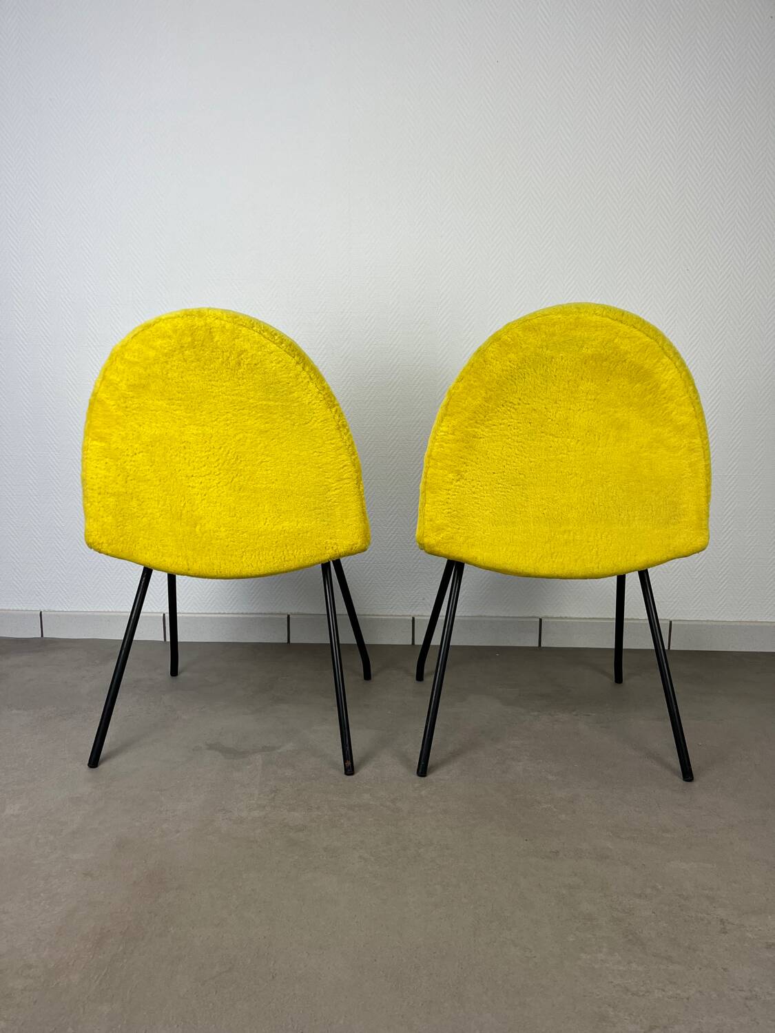 2 chairs 771 by Joseph André Motte for Steiner