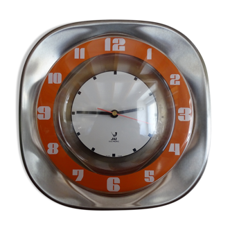 Horloge Jaz electronic alu vintage design 1970