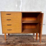 Vintage Mobel sideboard in wood and formica - 1960s