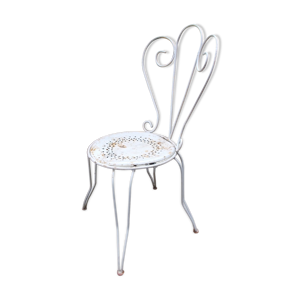 chaise en fer forgé