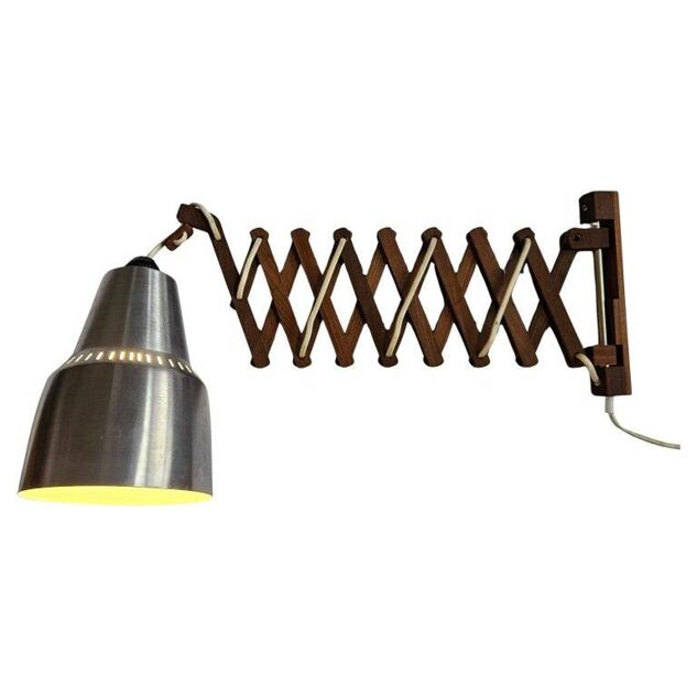 Mid-century wall scissors lamp, Sweden, 1960s