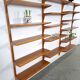 Deens Poul Cadovius Royal System modulair teak wandsysteem Cado