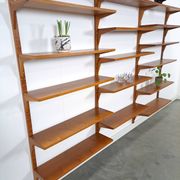 Deens Poul Cadovius Royal System modulair teak wandsysteem Cado
