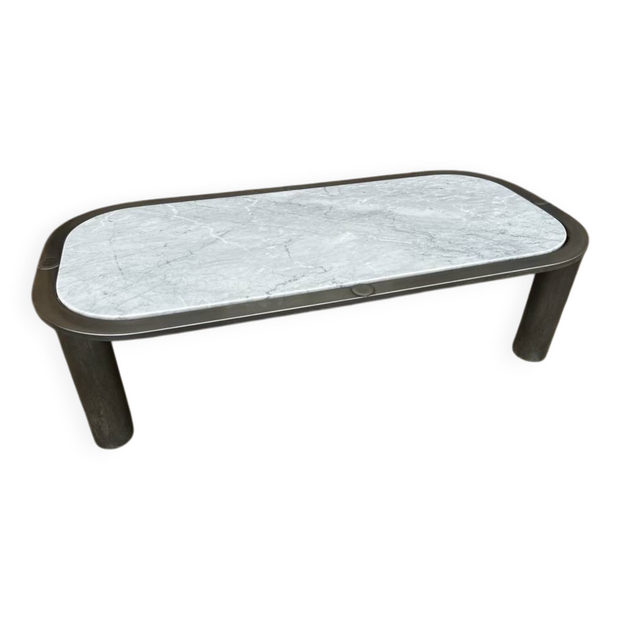 Italian design marble coffee table 1970