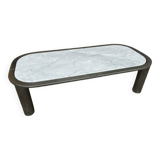 Italian design marble coffee table 1970