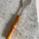 Set of four bamboo serving cutlery