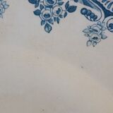 Round earthenware dish Iron earth H B & cie Bordeaux diam 29.5 cm