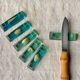 Shell-inclusion resin knife rest 1950
