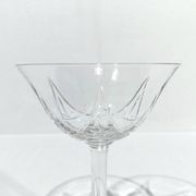Saint Louis - 10 coupes à champagne en cristal - modèle Lasalle