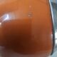 Orange Ball Lamp - Space Age - 1970s