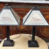 Pair of Art Deco table lamps by Atelier Decor Ar.