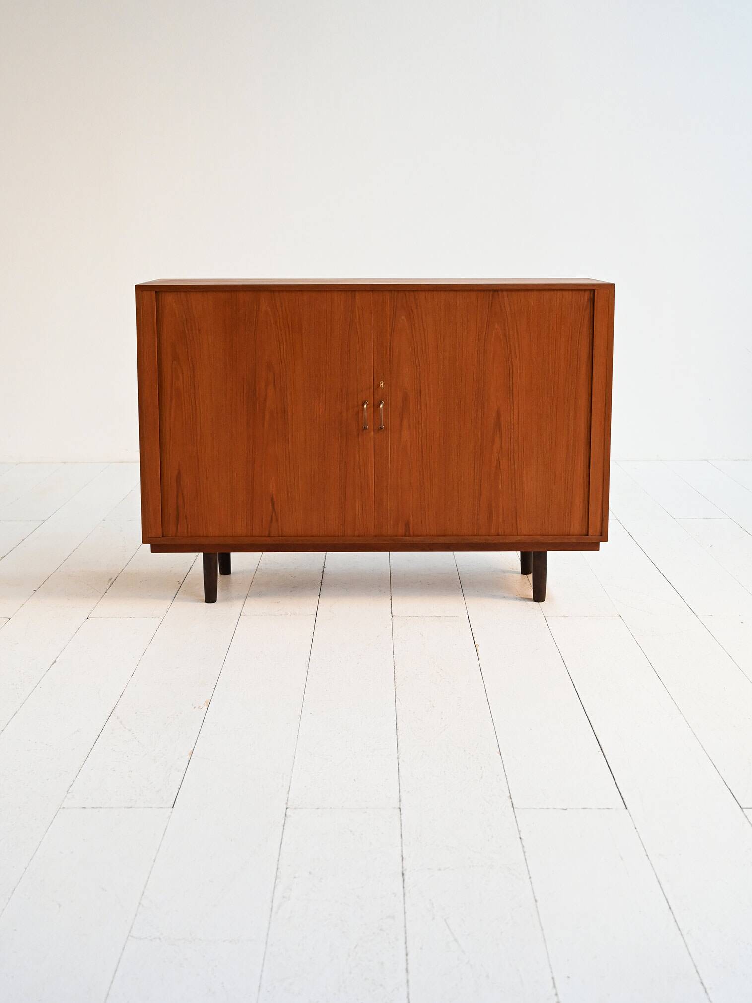 Scandinavian teak highboard 1950s