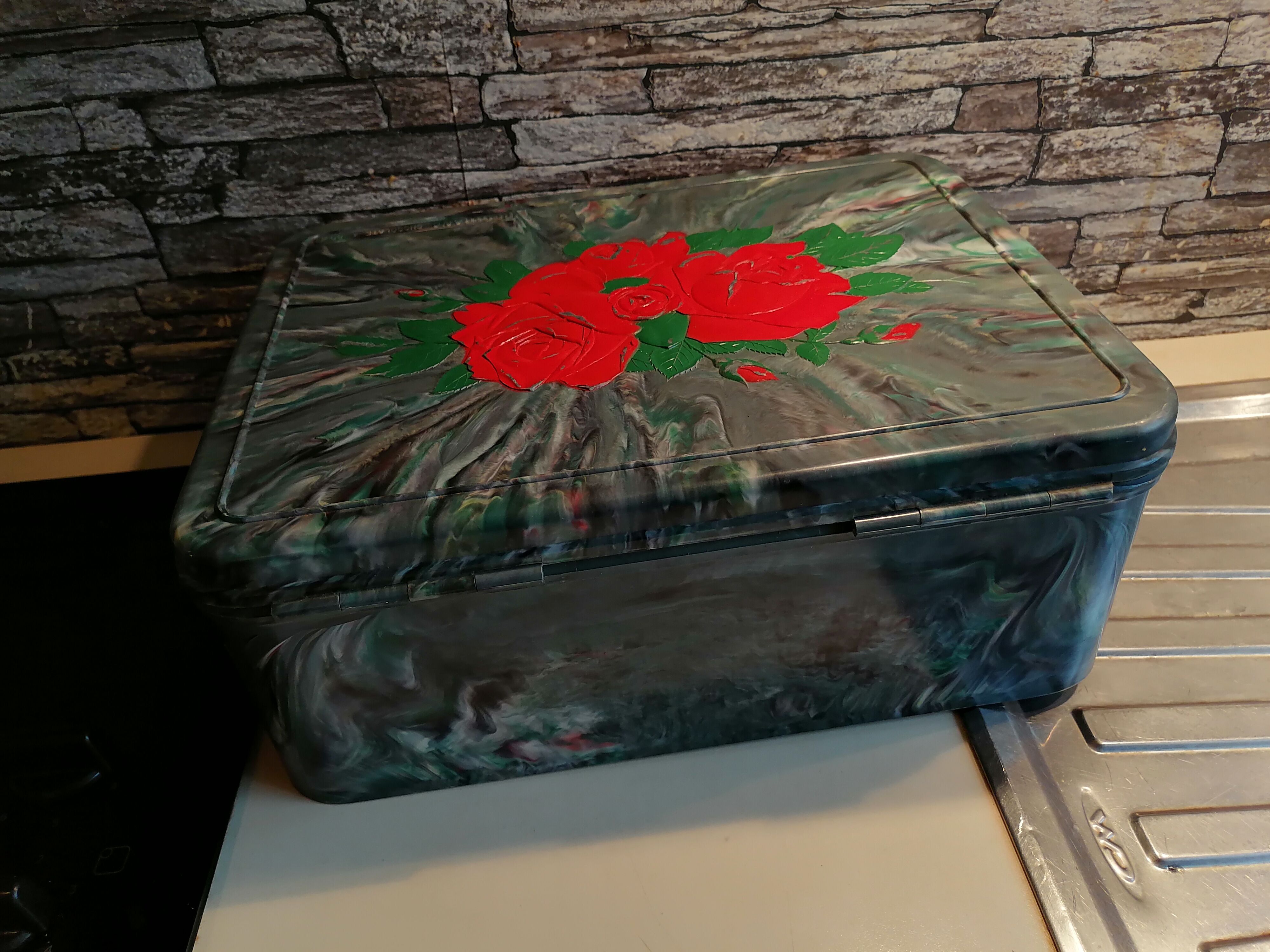 Box bakelite box 1930 regibana chocalate