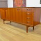 Scandinavian sideboard in vintage teak 1960