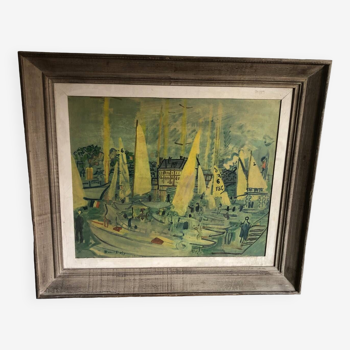 Tableau reproduction de Raoul Dufy