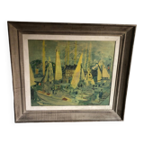 Tableau reproduction de Raoul Dufy