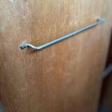 Small English wardrobe from the Art Deco period in walnut veneer - The elegance of rarity