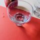 1970s bubble cocktail glass