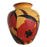 Vase G Giraud de Vallauris signed