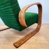 1940s Rare Miroslav Navratil armchair in Alvar Aalto style - Czechoslovakia