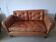 Art Deco leather daybed from the 1950s/60s.