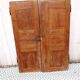 Pair of solid oak doors