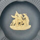 Superbe cendrier Jasperware Wedgwood england bleu