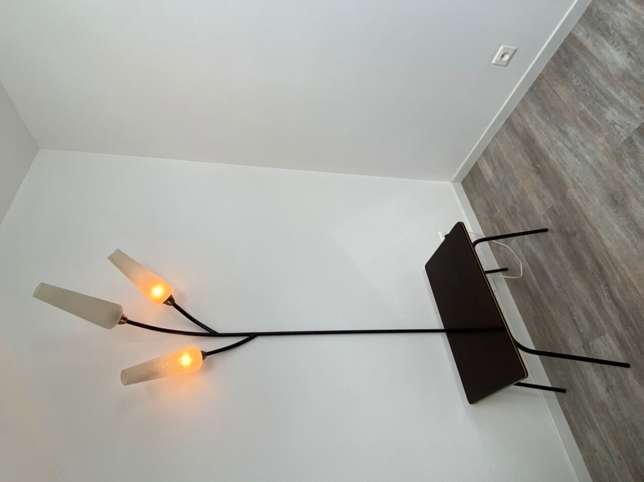 Formica vintage floor lamp